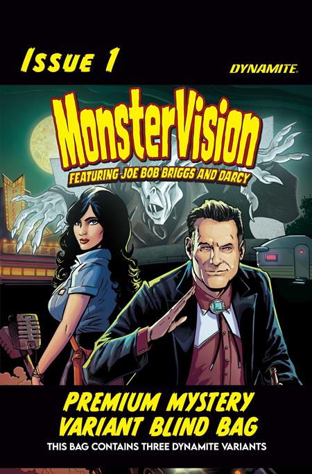 MONSTERVISION FEATURING JOE BOB BRIGGS AND DARCY #1 CVR H PREMIUM MYSTERY BLIND BAG VAR — Cover
