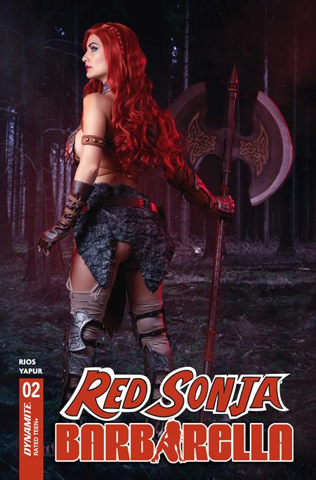 RED SONJA BARBARELLA #2 CVR D COSPLAY IVY RED SONJA VAR — Cover