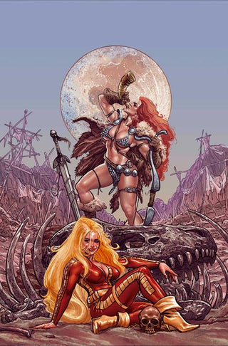 RED SONJA BARBARELLA #2 CVR J INC 1:15 DIEGO YAPUR VIRGIN VAR