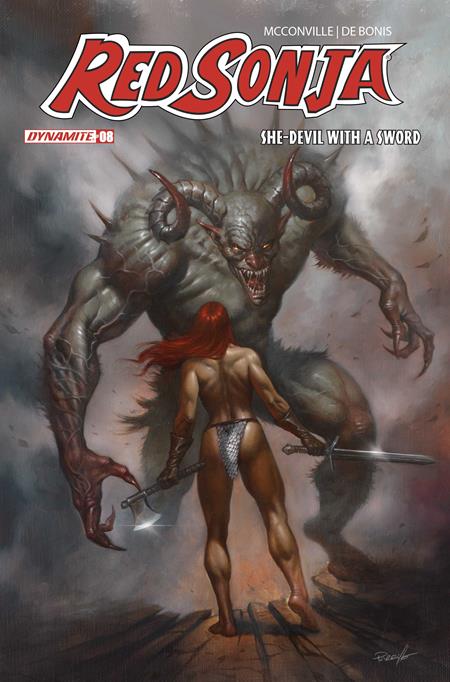 RED SONJA SHE DEVIL WITH A SWORD #8 CVR B LUCIO PARRILLO VAR — Cover