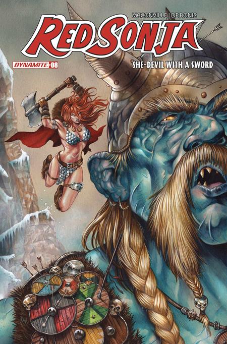 RED SONJA SHE DEVIL WITH A SWORD #8 CVR D MIKE ROOTH VAR — Cover