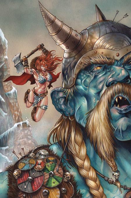 RED SONJA SHE DEVIL WITH A SWORD #8 CVR I INC 1:10 MIKE ROOTH VIRGIN VAR — Cover