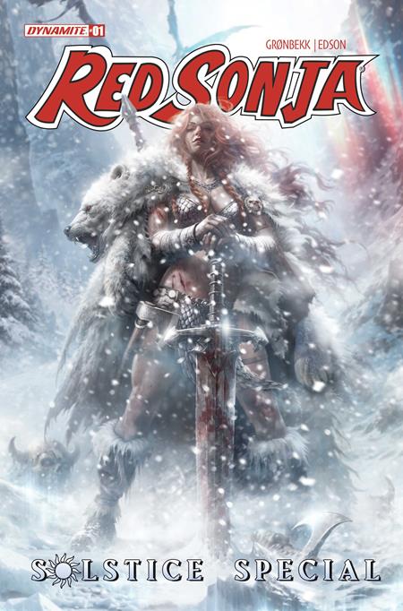 RED SONJA SOLSTICE SPECIAL #1 (ONE SHOT) CVR A FRANCESCO MATTINA — Cover