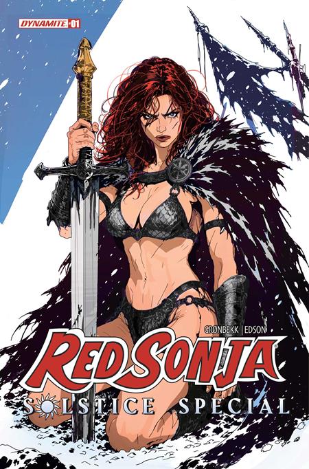 RED SONJA SOLSTICE SPECIAL #1 (ONE SHOT) CVR B JOSEPHINE TOMARCHIO VAR — Cover