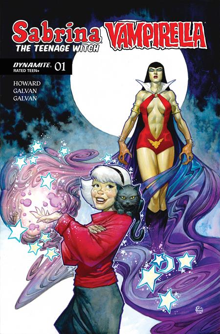 SABRINA THE TEENAGE WITCH VAMPIRELLA #1 CVR A ERIC POWELL — Cover