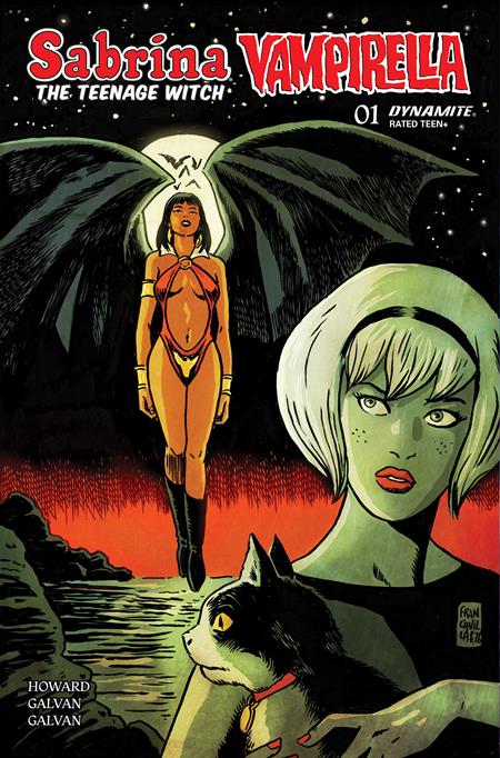 SABRINA THE TEENAGE WITCH VAMPIRELLA #1 CVR B FRANCESCO FRANCAVILLA VAR — Cover