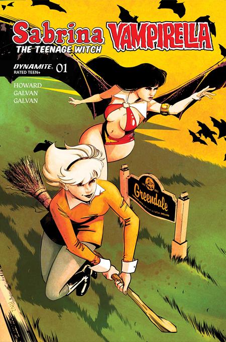 SABRINA THE TEENAGE WITCH VAMPIRELLA #1 CVR C SEBASTIAN PIRIZ VAR — Cover