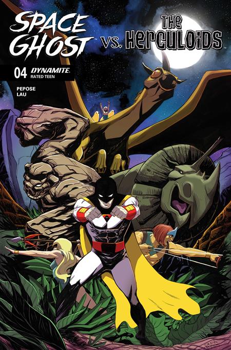 SPACE GHOST VS THE HERCULOIDS #4 CVR B DREW MOSS VAR — Cover