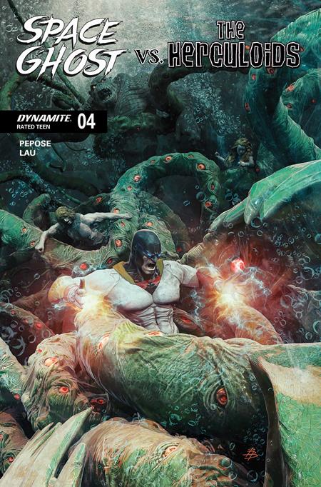 SPACE GHOST VS THE HERCULOIDS #4 CVR D BJORN BARENDS VAR — Cover