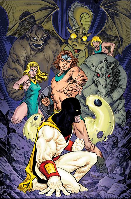 SPACE GHOST VS THE HERCULOIDS #4 CVR F FRANCESCO MATTINA LTD VIRGIN VAR — Cover