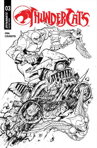THUNDERCATS (2026) #3 CVR I INC 1:20 DAVID COUSENS LINE ART VAR