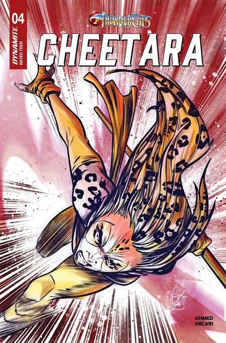 THUNDERCATS CHEETARA #4 CVR D VINCENZO FEDERICI VAR — Cover