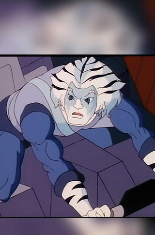 THUNDERCATS CHEETARA #4 CVR F INC 1:10 ANIMATION ART VIRGIN VAR