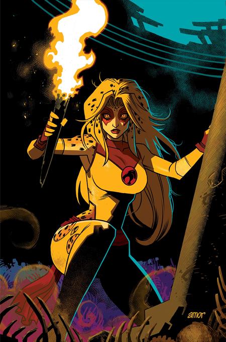 THUNDERCATS CHEETARA #4 CVR I INC 1:20 JOHN AMOR VIRGIN VAR — Cover