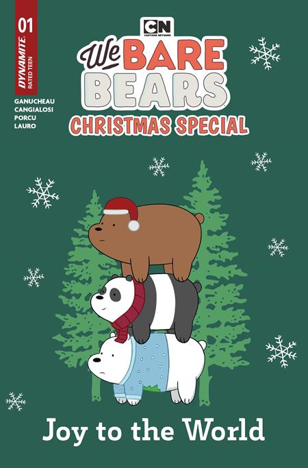 WE BARE BEARS CHRISTMAS SPECIAL #1 (ONE SHOT) CVR D GREETING CARD VAR — Cover