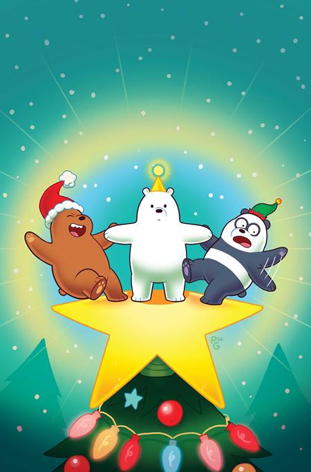 WE BARE BEARS CHRISTMAS SPECIAL #1 (ONE SHOT) CVR F PAULINA GANUCHEAU LTD VIRGIN VAR — Cover