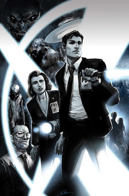 X FILES (2026) #1 CVR J CLAYTON CRAIN METAL PREMIUM VAR — Cover
