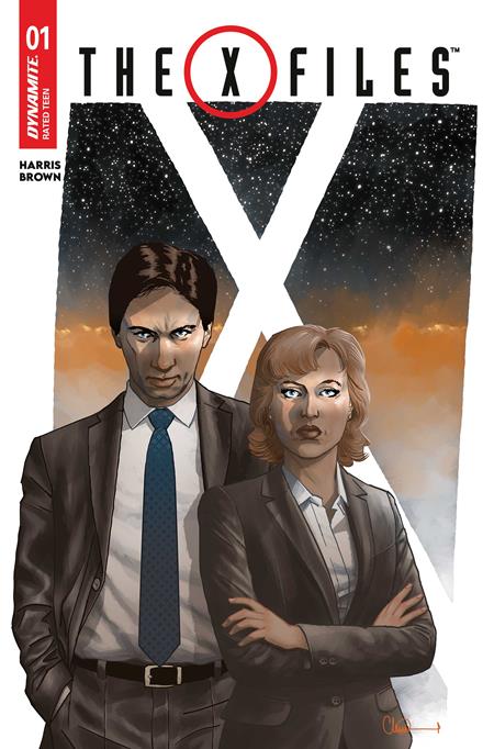 X FILES (2026) #1 CVR N INC 1:10 CHARLIE ADLARD FOIL VAR — Cover