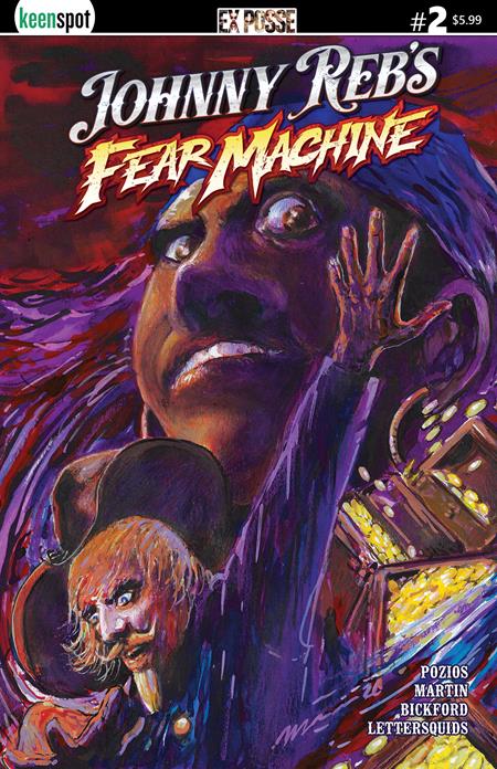 JOHNNY REBS FEAR MACHINE #2 CVR B MANUEL MARTIN PENICHE VAR — Cover