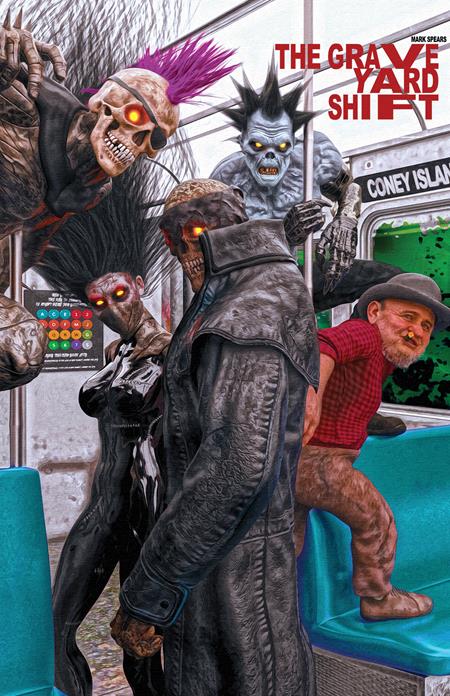 MARK SPEARS GRAVEYARD SHIFT #2 CVR B MARK SPEARS NEW SHIFT ON THE BLOCK VAR — Cover