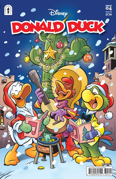 DONALD DUCK LEGACY #392 THE THREE CABALLEROS CHRISTMAS QUEST CVR A JAN ROMAN PIKULA — Cover