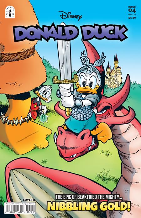 DONALD DUCK LEGACY #392 THE THREE CABALLEROS CHRISTMAS QUEST CVR B FANCISCO PACO RODRIGUEZ PEINADO VAR — Cover