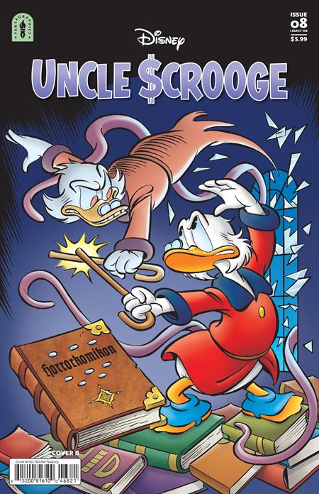 UNCLE SCROOGE LEGACY #468 THE CURSE OF HP HATEQUACK CVR B MICHEL HADORP VAR — Cover