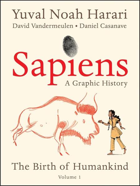 SAPIENS A GRAPHIC HISTORY TP VOL 01 — Cover