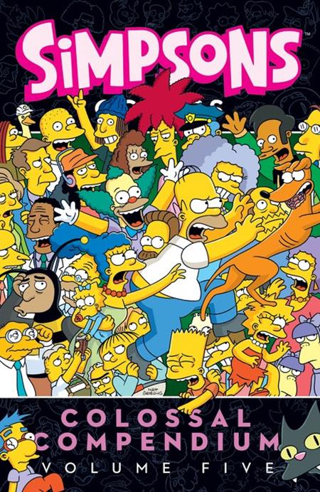 SIMPSONS COMICS COLOSSAL COMPENDIUM TP VOL 05 — Cover