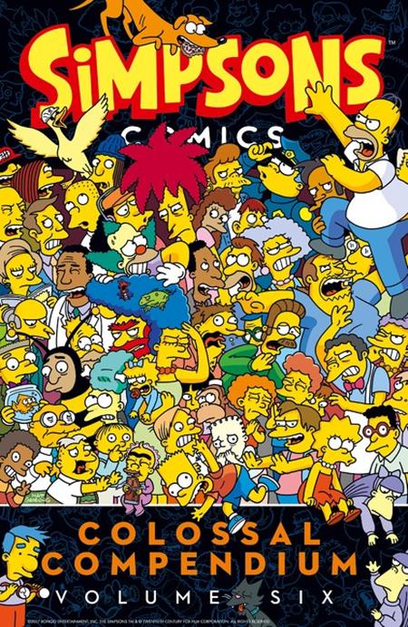 SIMPSONS COMICS COLOSSAL COMPENDIUM TP VOL 06 — Cover