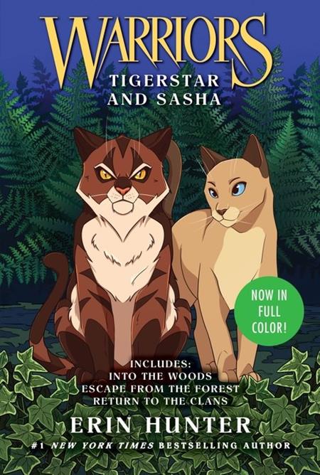 WARRIORS TIGERSTAR AND SASHA 3 IN 1 TP — Cover
