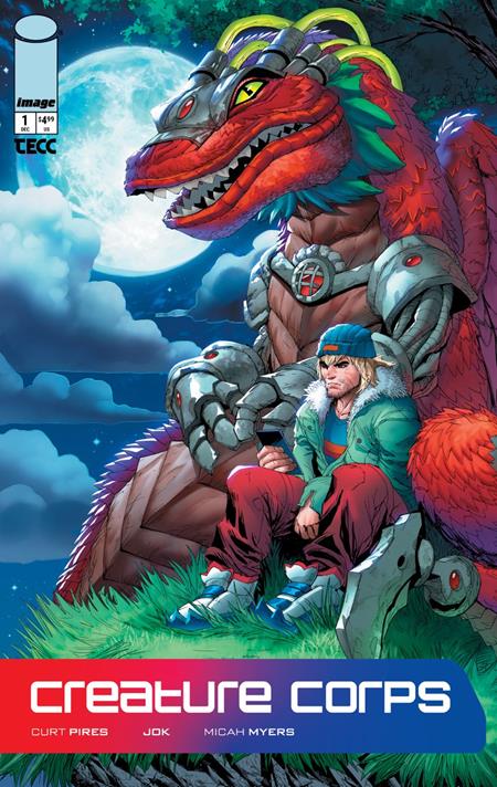 CREATURE CORPS #1 CVR F TYLER KIRKHAM VAR — Cover