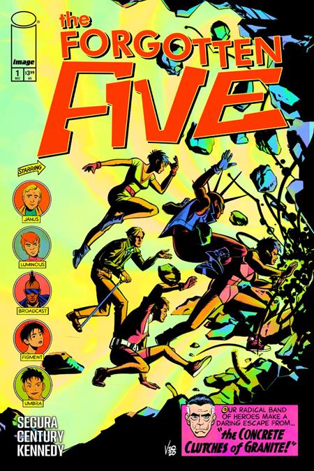 FORGOTTEN FIVE #1 CVR A NICKOLEJ VILLIGER — Cover