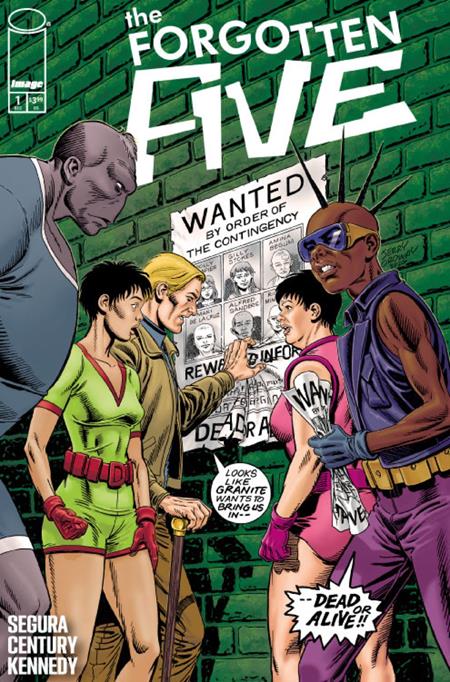 FORGOTTEN FIVE #1 CVR D JERRY ORDWAY VAR — Cover