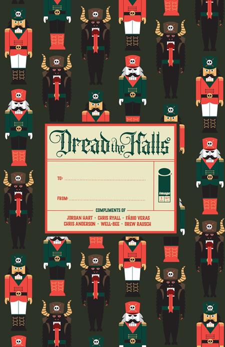 DREAD THE HALLS 2026 (ONE SHOT) CVR C JORDAN HART WRAPPED VAR — Cover