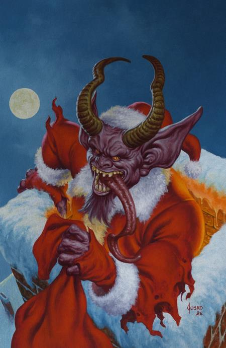 DREAD THE HALLS 2026 (ONE SHOT) CVR F INC 1:100 JOE JUSKO VIRGIN FOIL VAR — Cover