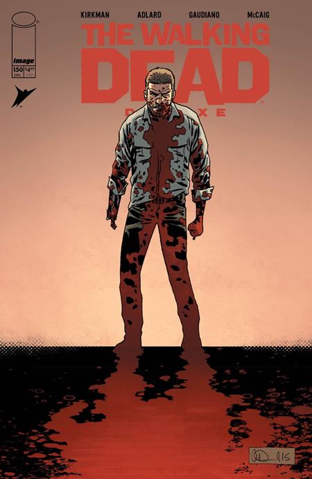 WALKING DEAD DELUXE #150 CVR B CHARLIE ADLARD & DAVE MCCAIG VAR (MR) — Cover