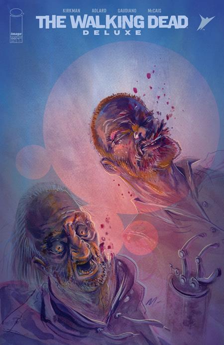 WALKING DEAD DELUXE #150 CVR C SCOTT MORSE CONNECTING COVER VAR (MR) — Cover