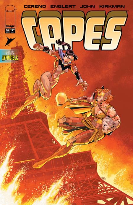 INVINCIBLE UNIVERSE CAPES #14 CVR A MARK ENGLERT — Cover