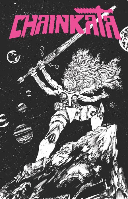 CHAINKATA #2 CVR B DANIEL WARREN JOHNSON B&W VAR — Cover