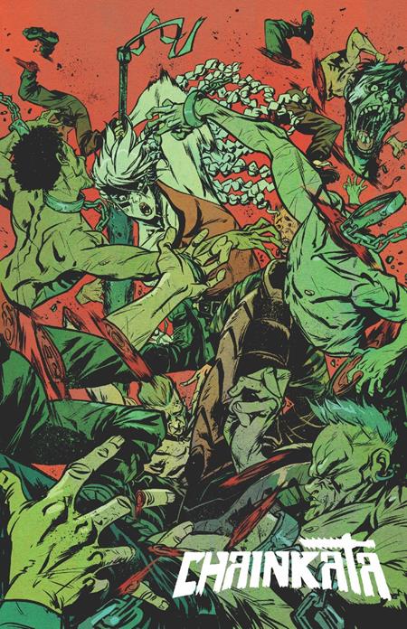 CHAINKATA #2 CVR C SANFORD GREENE & MIKE SPICER VAR — Cover