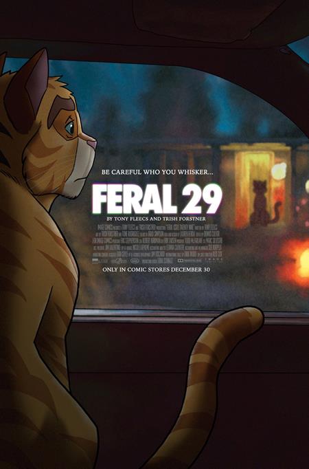 FERAL #29 CVR B TONY FLEECS & TRISH FORSTNER OBSESSION HOMAGE VAR — Cover