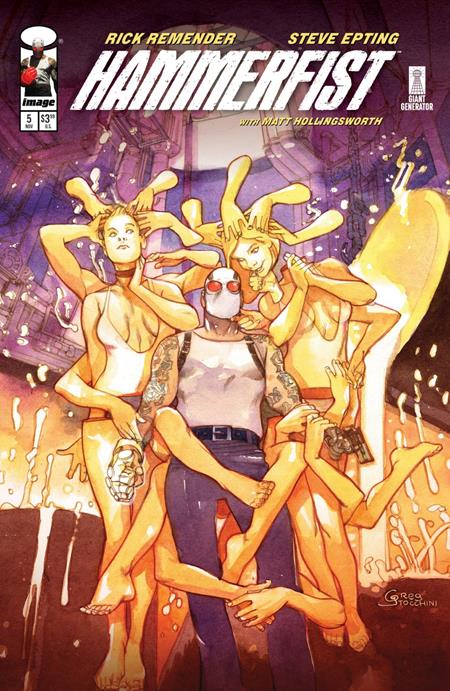 HAMMERFIST #5 CVR B GREG TOCCHINI VAR (MR) — Cover