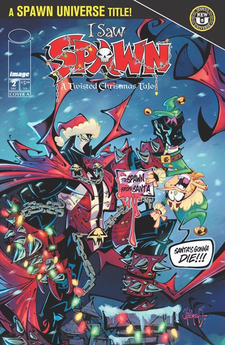 I SAW SPAWN (A TWISTED CHRISTMAS TALE) #2 (OF 2) CVR A ROB SKETCHCRAFT DUENAS — Cover