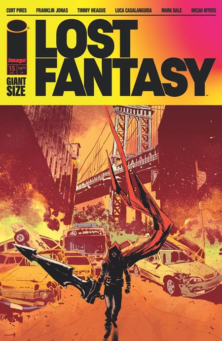 LOST FANTASY #15 CVR A LUCA CASALANGUIDA — Cover