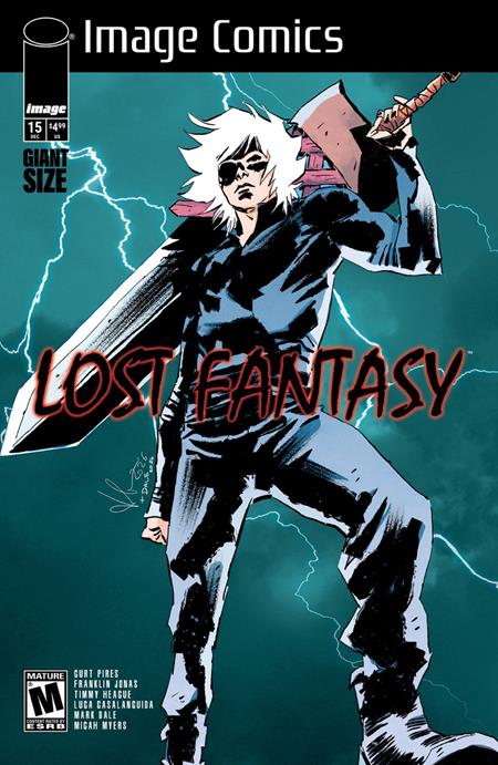 LOST FANTASY #15 CVR B LUCA CASALANGUIDA HOMAGE VAR — Cover