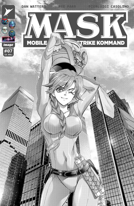 MASK #7 CVR E INC 1:50 SATOSHI SHIKI MANGA VAR — Cover