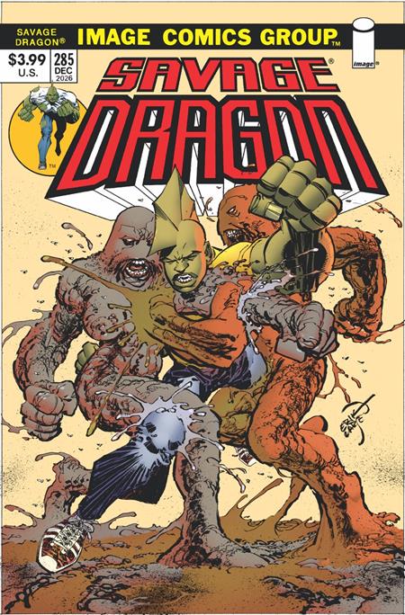 SAVAGE DRAGON #285 CVR B ERIK LARSEN RETRO VAR (MR) — Cover