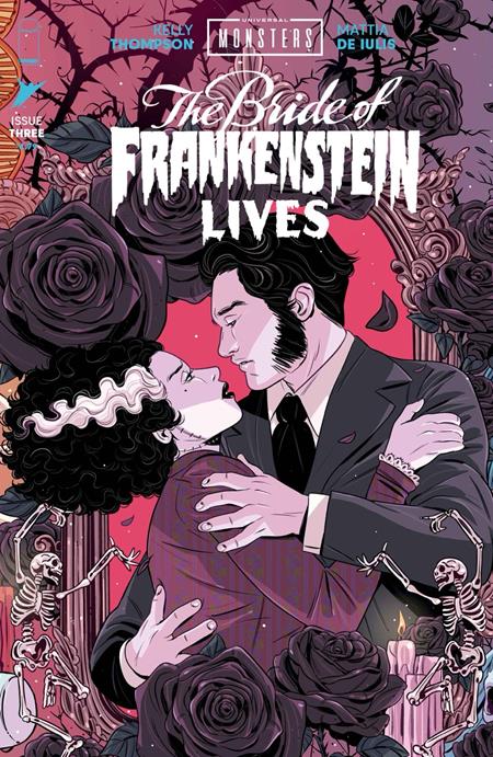 UNIVERSAL MONSTERS THE BRIDE OF FRANKENSTEIN LIVES #3 (OF 4) CVR C LUANA VECCHIO CONNECTING COVER VAR — Cover