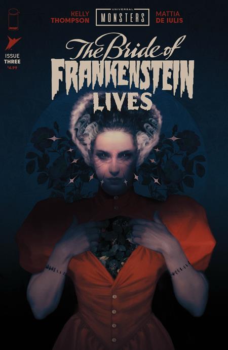 UNIVERSAL MONSTERS THE BRIDE OF FRANKENSTEIN LIVES #3 (OF 4) CVR E INC 1:50 YORGOS COTRONIS VAR — Cover